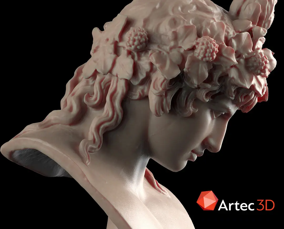 Bust of Antinous as Dionysus — modelo 3D