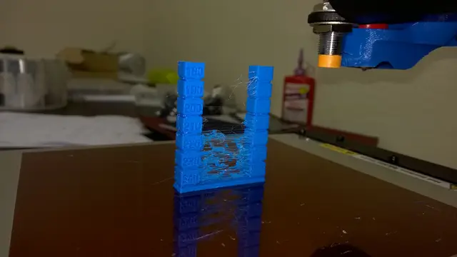 Temperature Stringing calibration blocks — modelo 3D