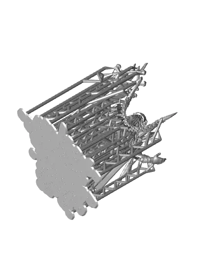 Exalted Wizard - With Free Dragon - 5e DnD Inspired for RPG and Wargamers — modelo 3D
