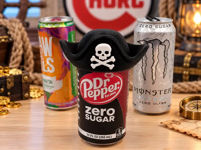 Pirate Hat Can Topper – With & Without Straw Hole — modelo 3D