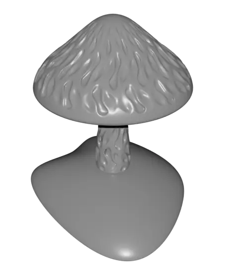Modular Mushroom Lamp — modelo 3D