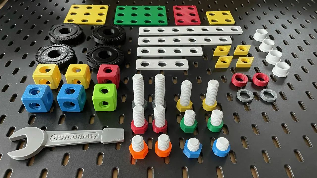 BUILDfinity construction play for kids // Konstruktions-Spiel für Kinder [BASIC-SET] — modelo 3D