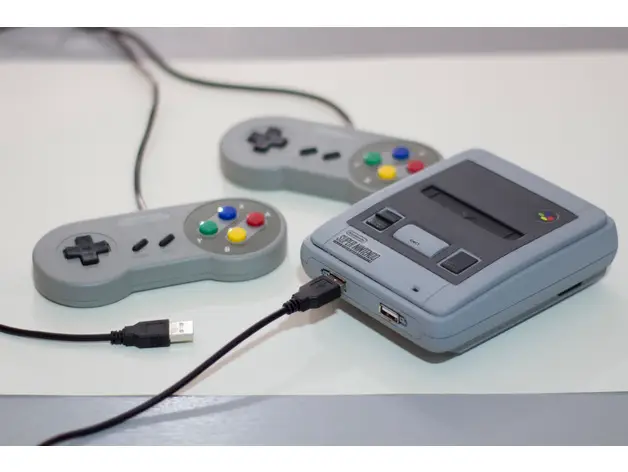 Snes Mini Raspberry Pi - Retropie — modelo 3D