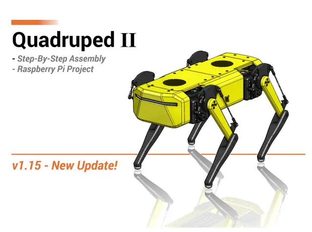 Quadruped II — modelo 3D