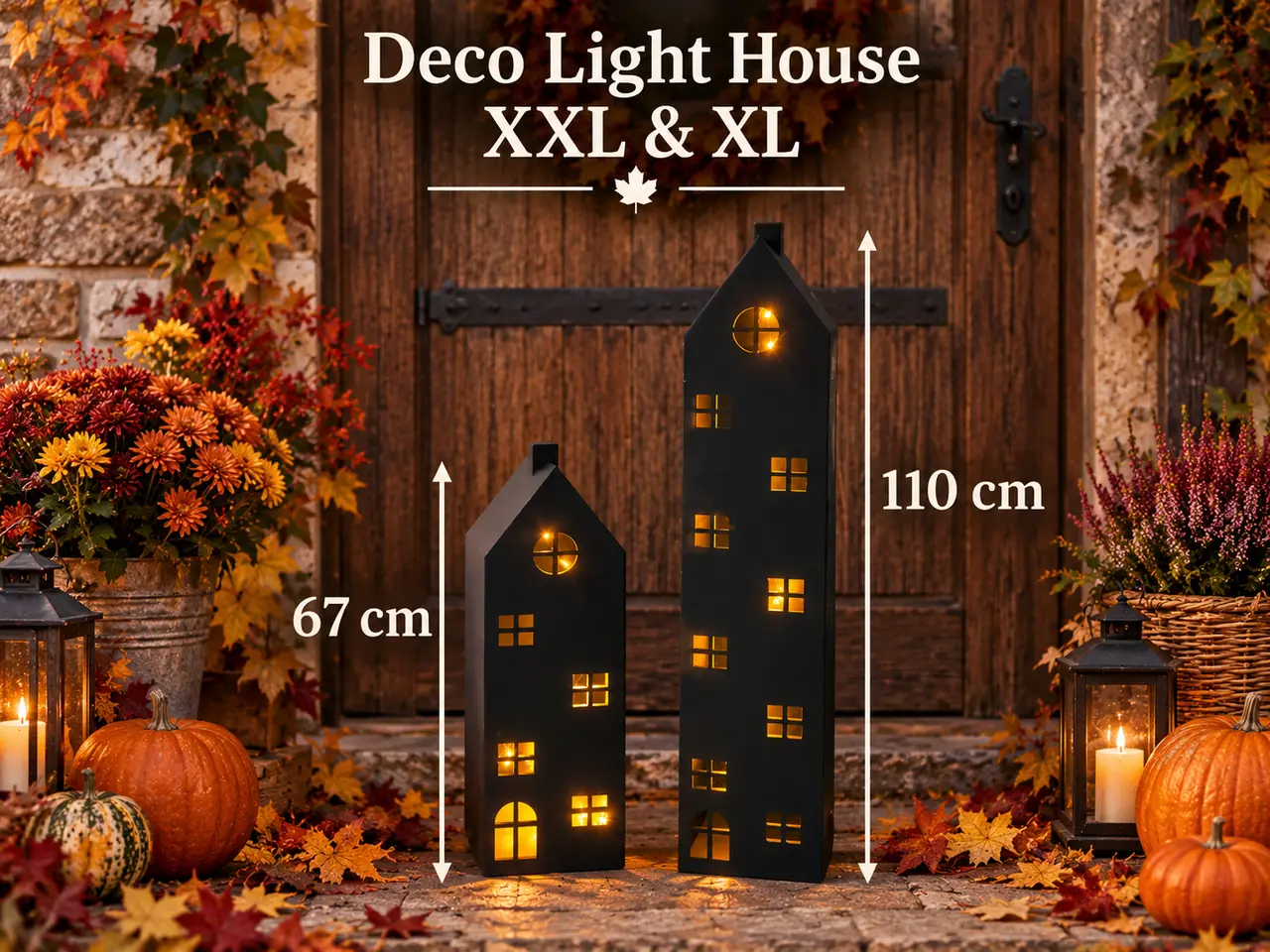 Deko Haus XXL & XL 110 cm & 67 cm — modelo 3D