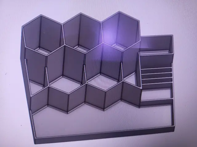 pencil organizer — modelo 3D