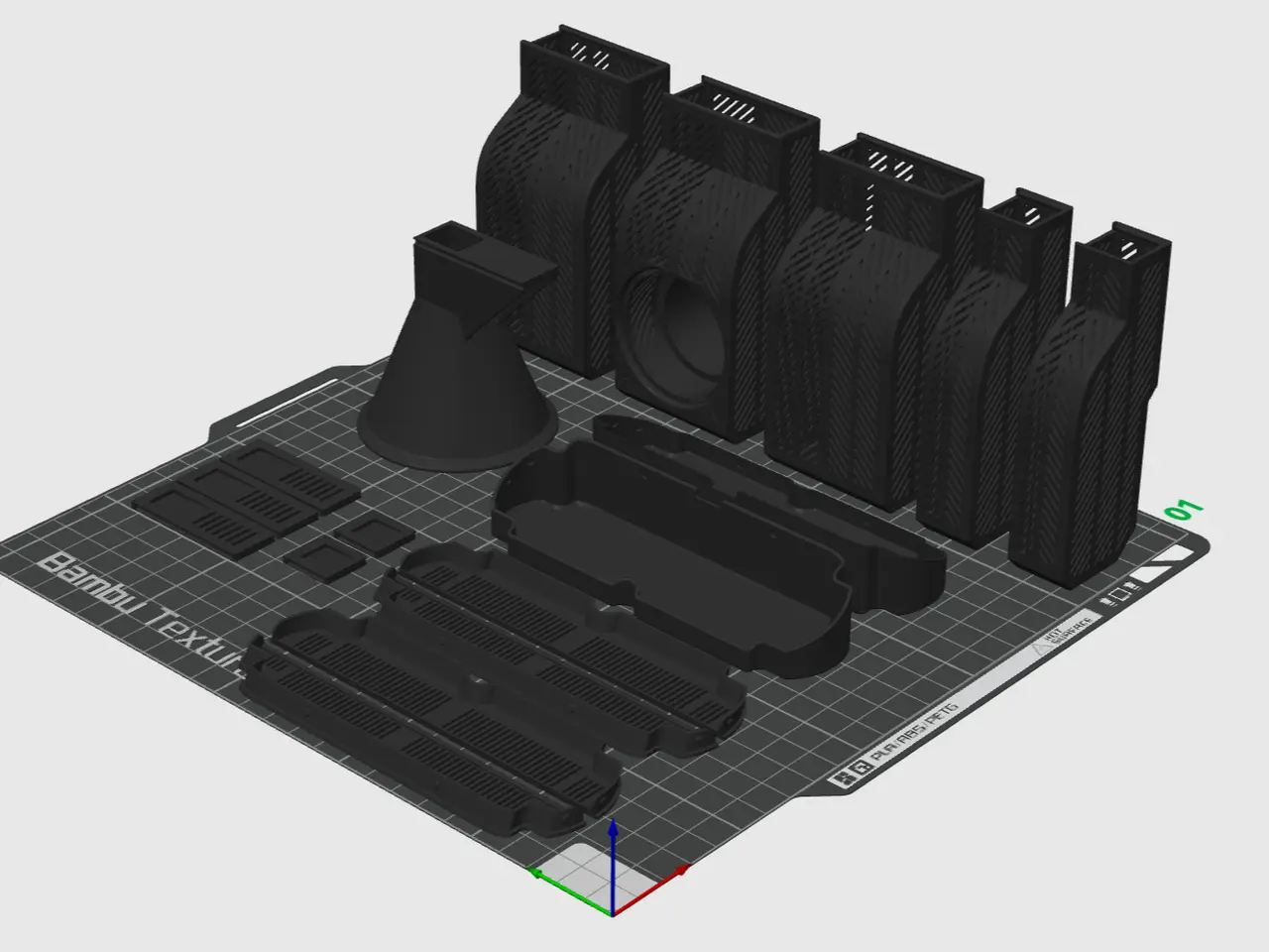 All Dryboxs For OG AMS and 2 Pro(Fixed Hydrometer) — modelo 3D