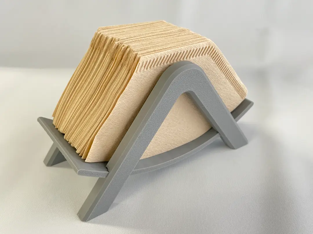 コーヒーフィルターホルダー 組み合わせタイプ — modelo 3D