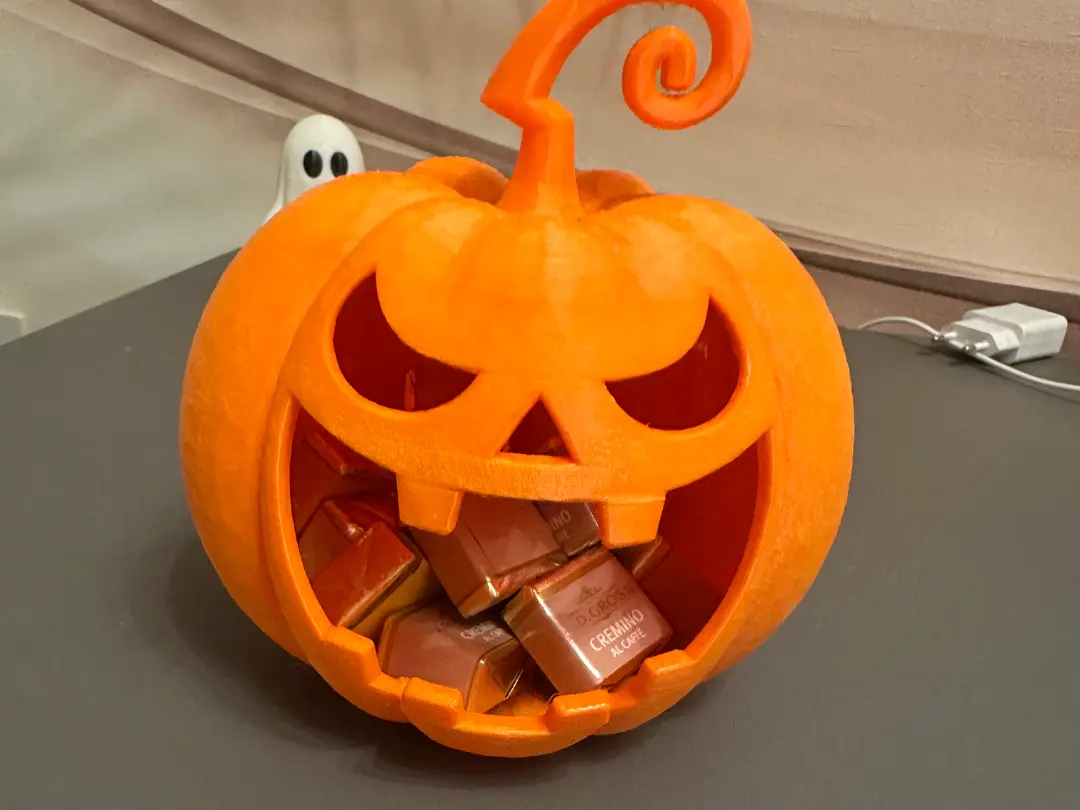 Zucca Halloween Portacioccolattini — modelo 3D
