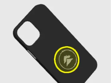 Ghost of Tsushima phone case — modelo 3D