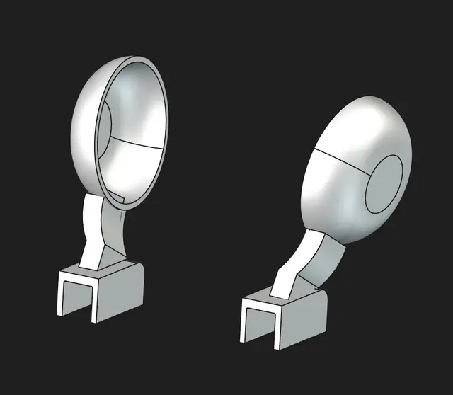 Pimax Dream Air Sound Cups — modelo 3D