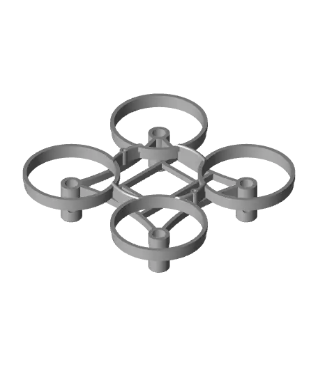 Mini Drone Quad-Copter — modelo 3D