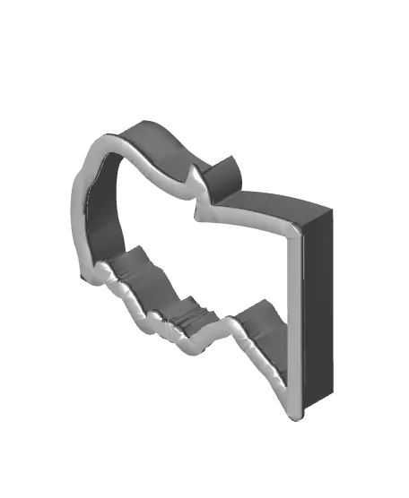 Donald Trump cookie cutter — modelo 3D