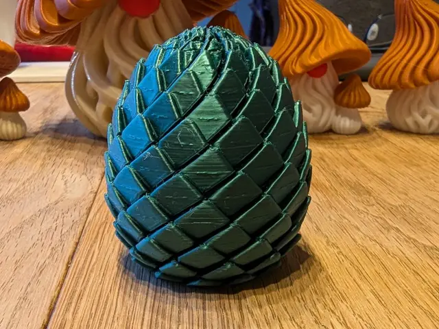 Drachenei ManuMot 60 mm 12 Segmente — modelo 3D