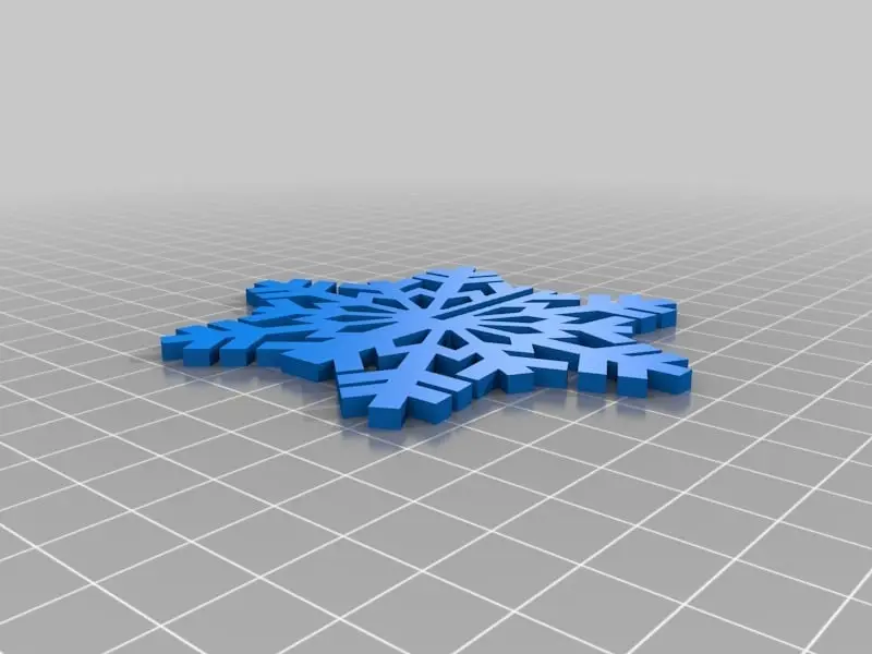 Snowflake — modelo 3D