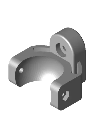 Mini tripod iphone clamp mount — modelo 3D
