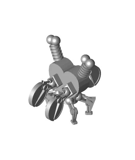 FHW: CT-8B mk1 Heart Bot — modelo 3D