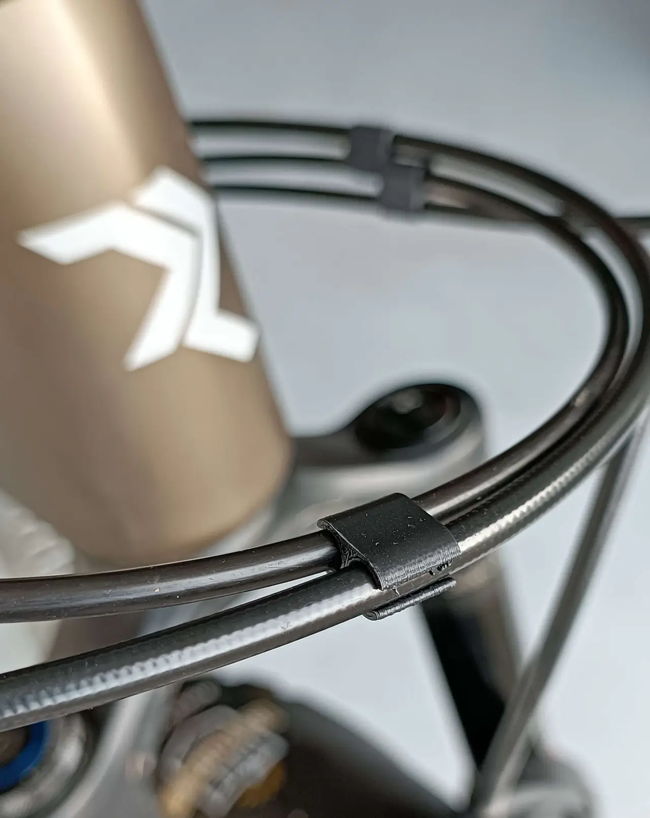 MTB Brake/Shift Cable Clip — modelo 3D