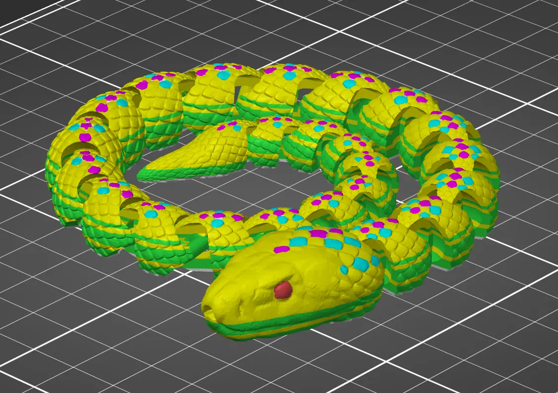 ColorMix Danger Noodle — modelo 3D