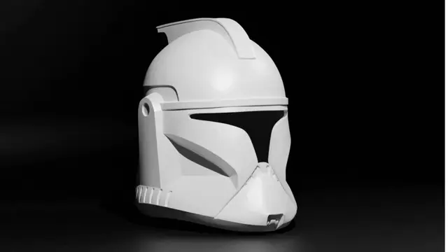 Phase 1 Clone trooper Helmet (Wearable version) — modelo 3D