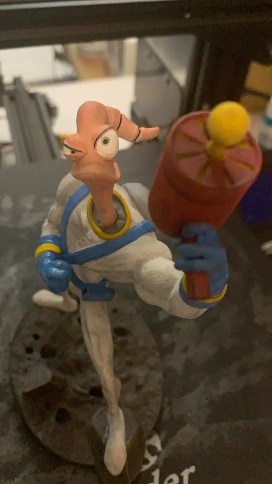 Earthworm Jim Fan Art Collectible — modelo 3D