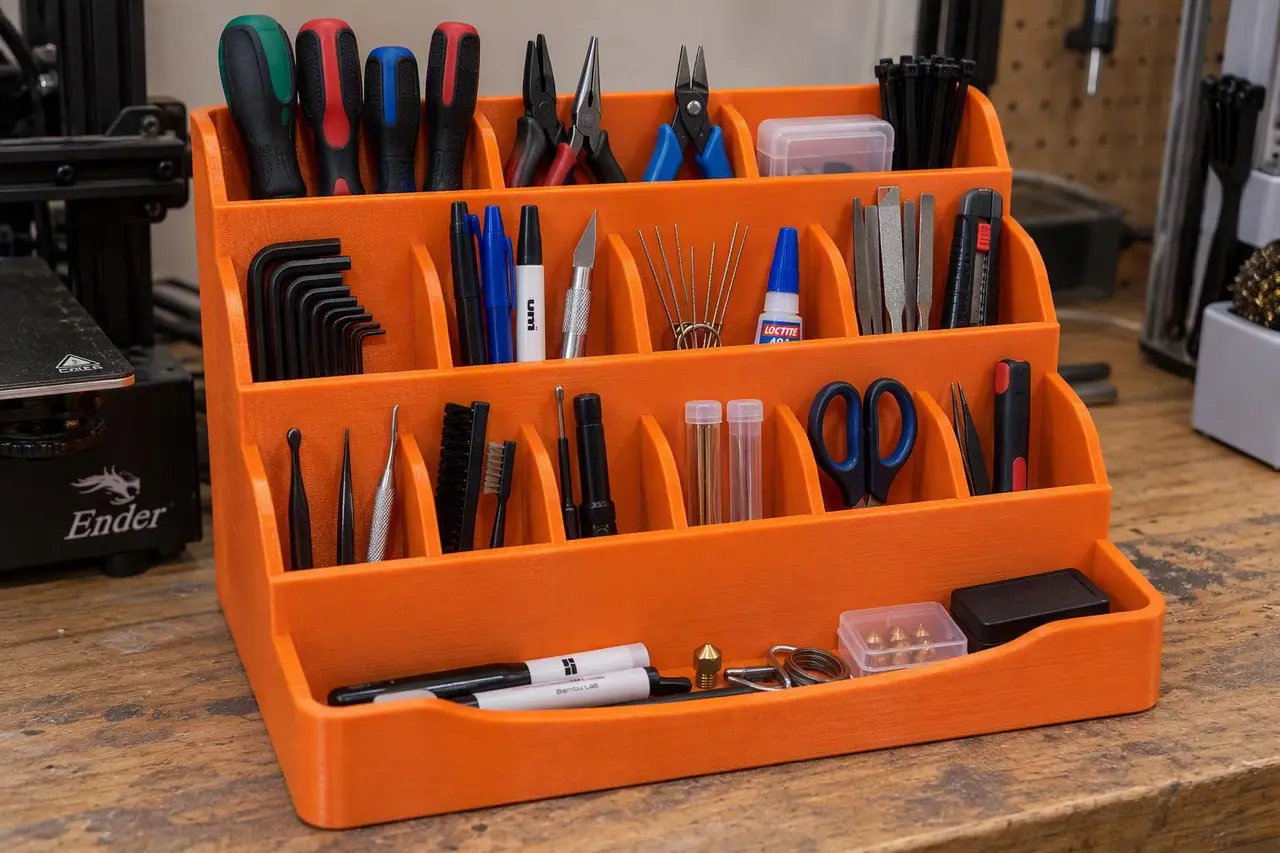 Tool organizer — modelo 3D