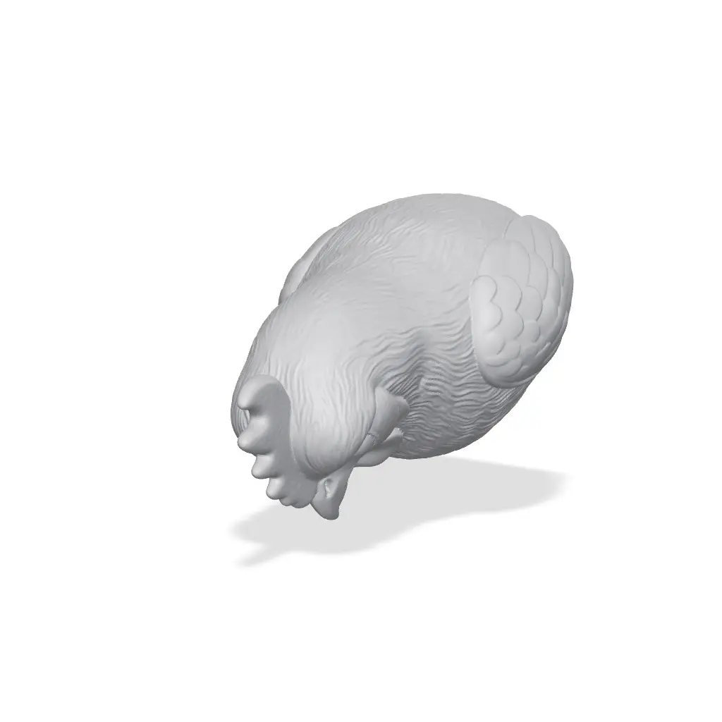 Hen Bust 3D Print STL — modelo 3D