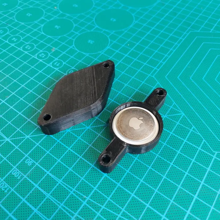 AirTag Bike Mount — modelo 3D