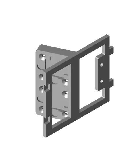 The Stackable Wall Mountable Gridfinity base! — modelo 3D