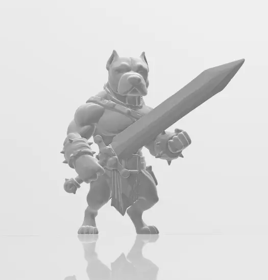 Dog Fighter — modelo 3D