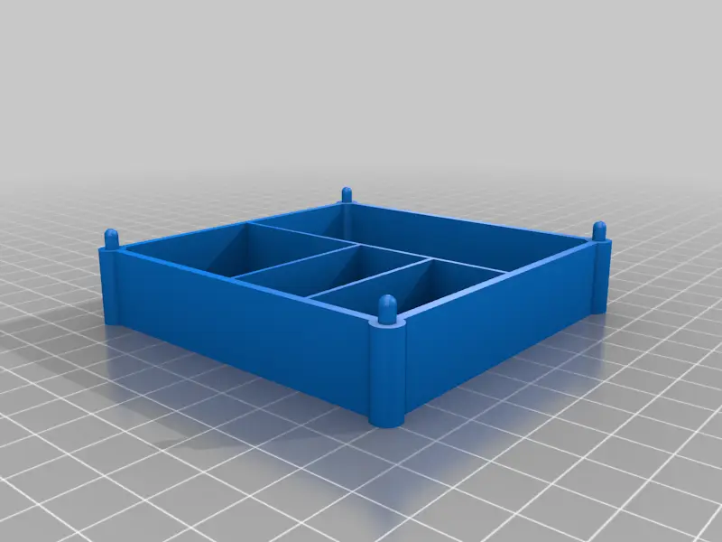 STACKABLE BINS ORGANIZER MINI — modelo 3D
