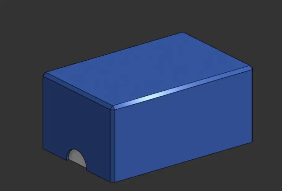 base large module for shark storage — modelo 3D