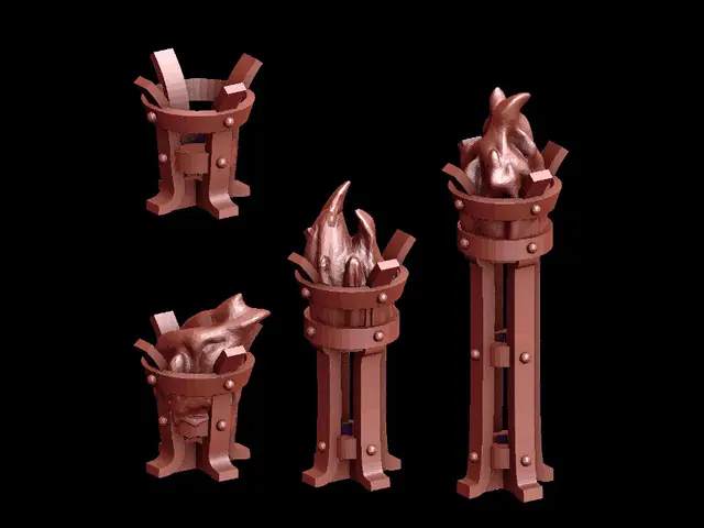 Braziers (Basket) — modelo 3D