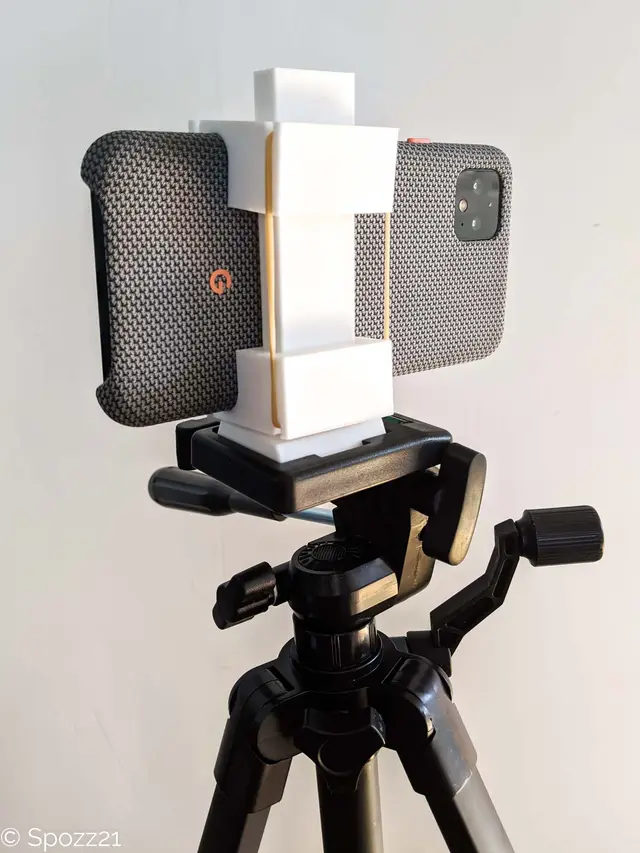 Phone Adapter Mount for Tripod — modelo 3D