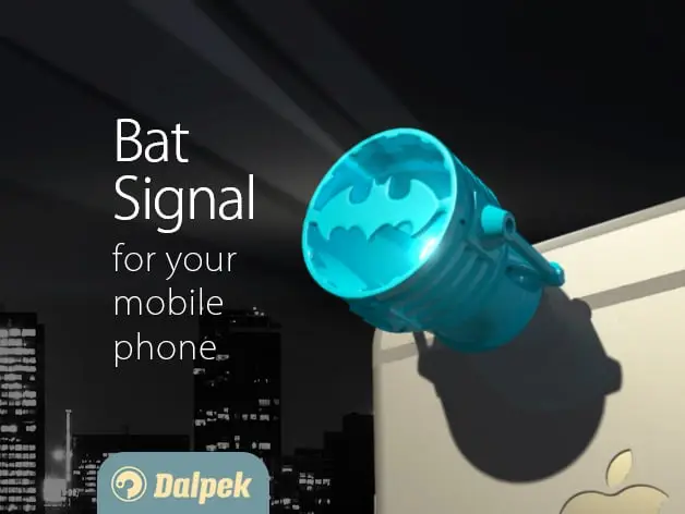 Bat Signal for iPhone — modelo 3D