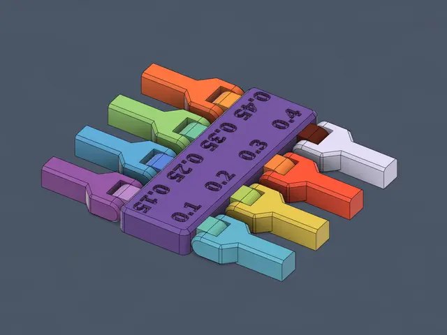 Print in Place Tolerance Test — modelo 3D