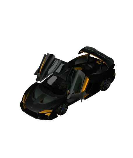 McLAREN SENNA — modelo 3D