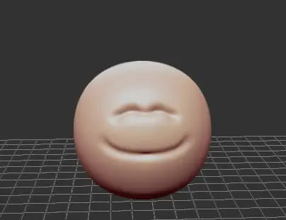 billy bob jones the second as a ball — modelo 3D
