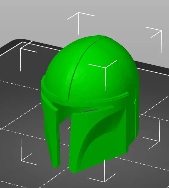 Mandalorian helmet — modelo 3D