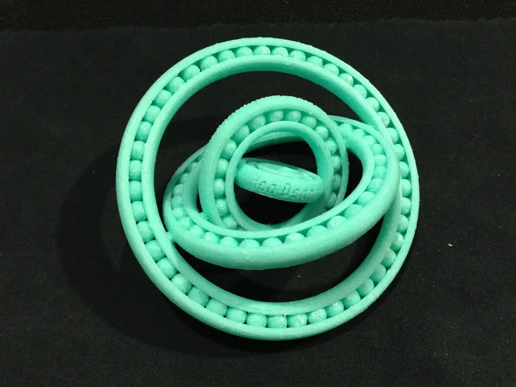 Spinning Triple/Quadruple Ball Bearings — modelo 3D