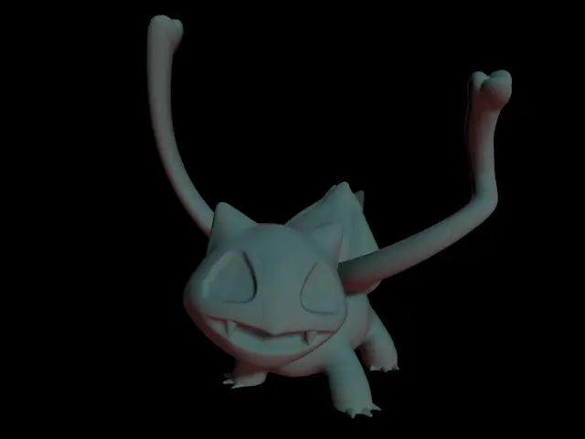 Bulb Dinosaur — modelo 3D