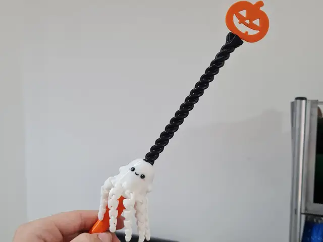 VARITA GIRATORIA | Fantasma Halloween — modelo 3D
