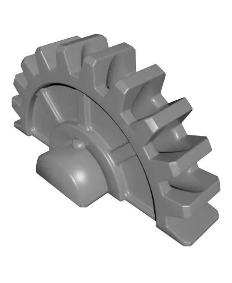 Gear Pen Holder — modelo 3D