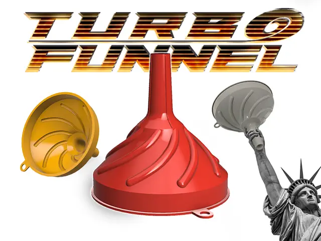 Turbo Funnel — modelo 3D