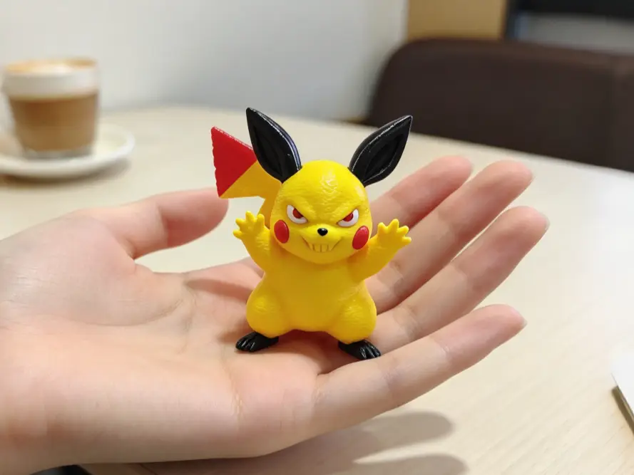 变异皮卡丘（已拆件） — modelo 3D