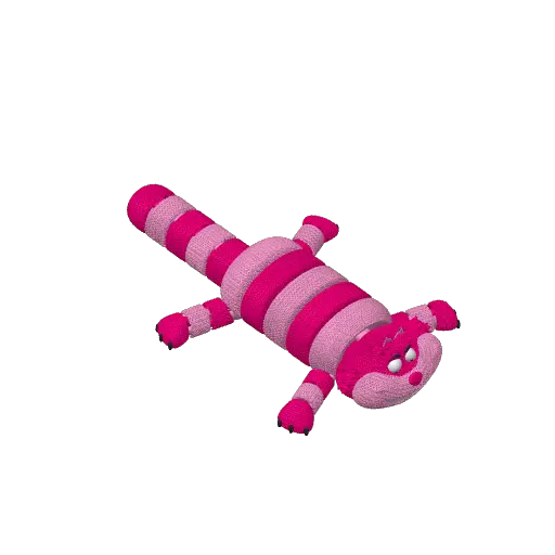 Alice in Wonderland Cheshire Cat Articulated Toy — modelo 3D