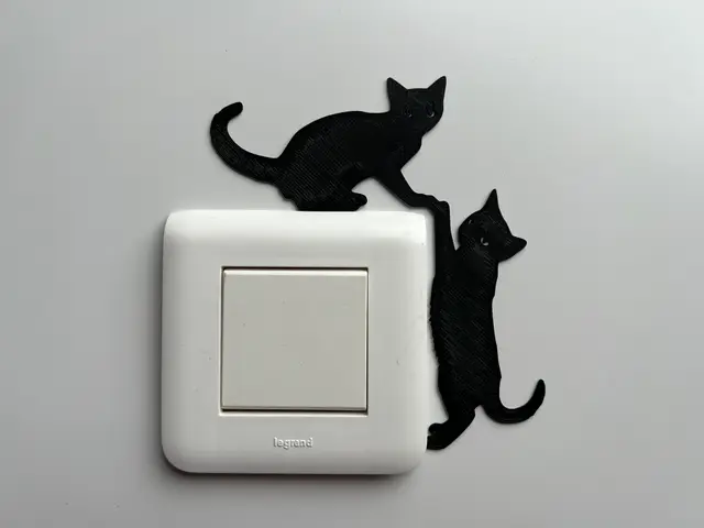 Wall Light Switch Decoration #4 — modelo 3D