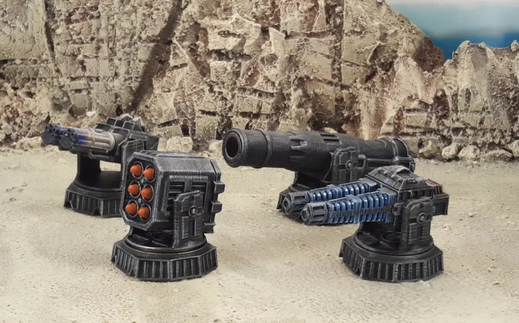 Big guns A — modelo 3D