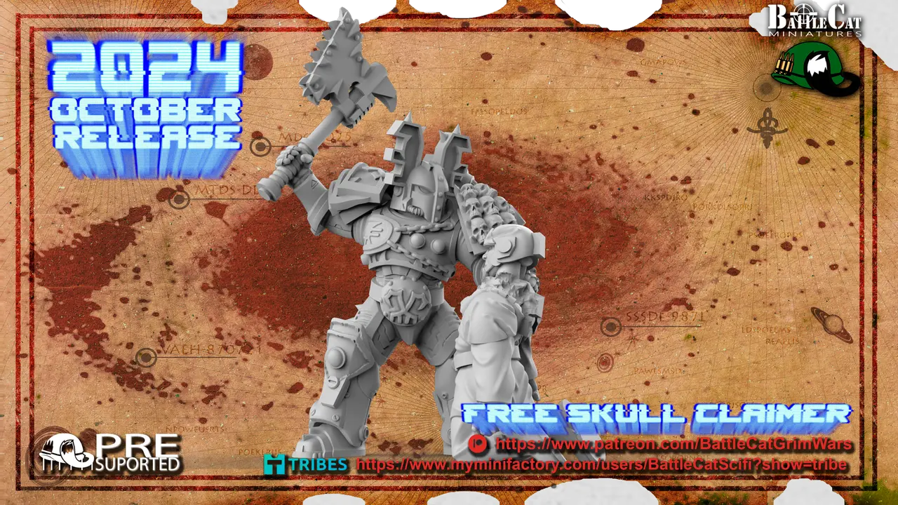 Free Skull Claimer — modelo 3D