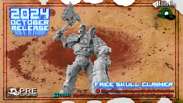 Free Skull Claimer — modelo 3D